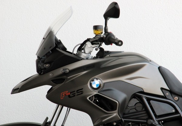 Touring screen MRA "T" smoke gray for BMW F 700 GS, all years of construction