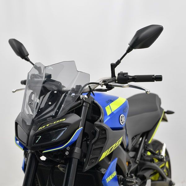 Windshield Sport-Touring for Yamaha MT-09 (17-20) smoke gray
