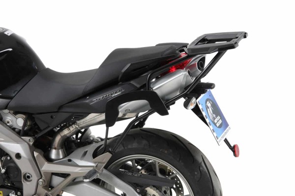 Alurack top case carrier black for Aprilia NA 850 Mana/GT (07-16) Hepco & Becker
