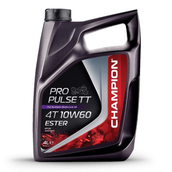 CHAMPION® Pro Pulse TT 4T 10W-60 Ester engine oil - 4 liters