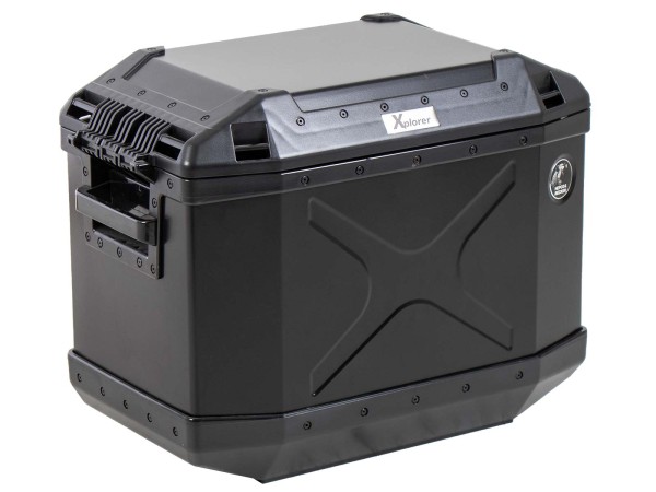 Side case Alu Xplorer 40 Cutout left black Hepco & Becker