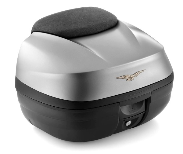 Top Case 37 l (incl. black back pad) for Moto Guzzi V100 Mandello