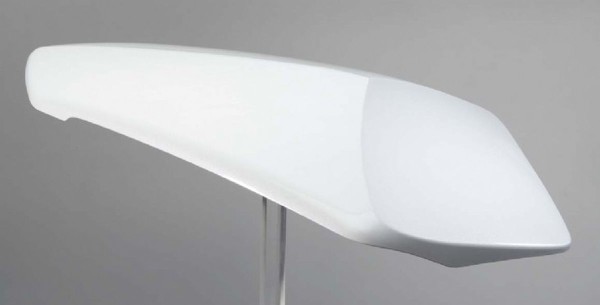 Hump cover Pearl Crystal White Z1000 2009 Original Kawasaki