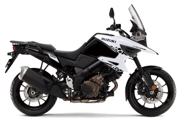 Decor sticker "lines" Black Suzuki V-Storm 1050