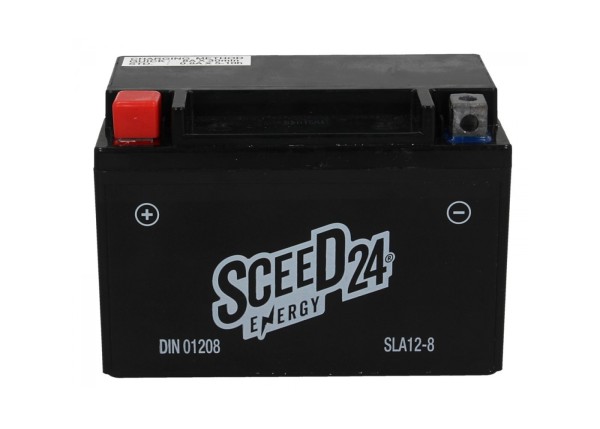 Sceed 42 Gel Battery YTX9-BS SLA12-8, 12 V, 8 A, Gel / SLA 150x80x95 mm
