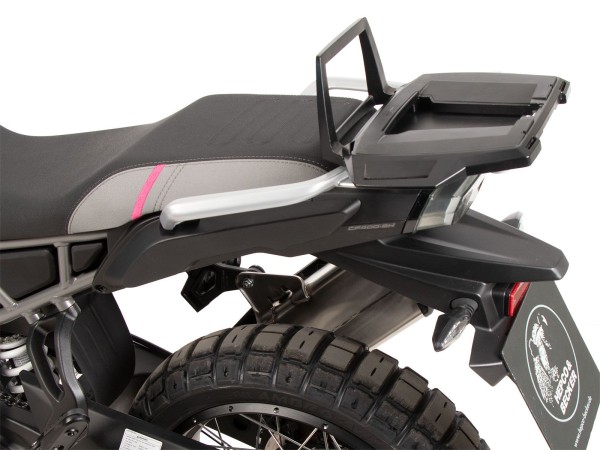 Alurack top case carrier black for CFMoto 450 MT (24-) Hepco & Becker