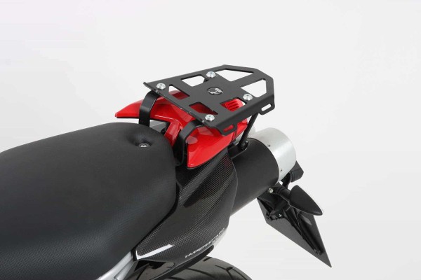 Minirack soft luggage rear carrier black for Ducati Hypermotard 796/1100 Evo/SP (07-12) Hepco & Becker