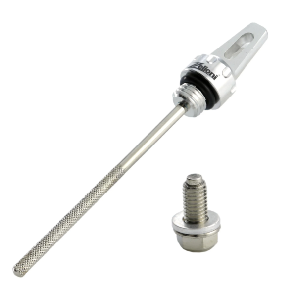 Oil dipstick gearbox oil ZELIONI, silver