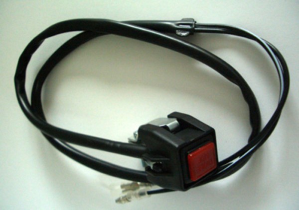 HIGHSIDER Smart Switch Universal, Square (Push Button Type) For Engine Stop, Horn (1pc)