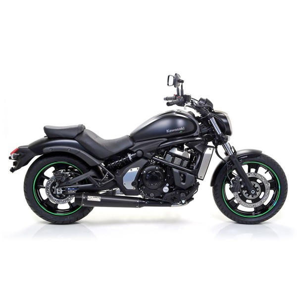 ARROW exhaust system DARK REBEL for Kawasaki Vulcan S 650 (14-16)