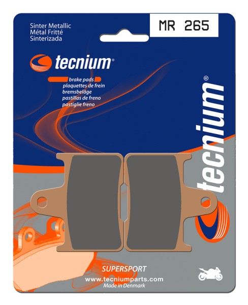 Tecnium Street Performance sintered metal brake pads - MR265