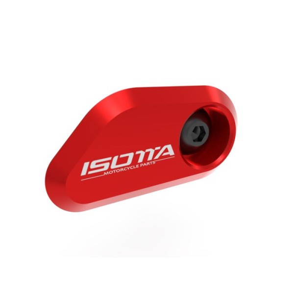 ABS sensor protection red for Moto Guzzi V100 Mandello S / Stelvio 2024