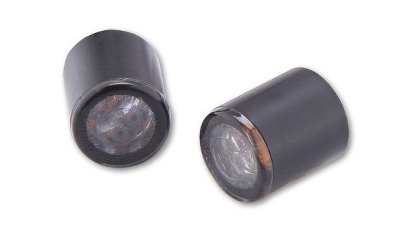 HIGHSIDER pro Proton module LED turn signal/position light black/tinted 2in1, E-approved (pair)
