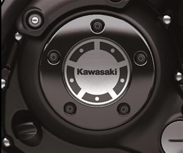 Clutch cover trim aluminum colors for Vulcan S (Bj.15-19) Original Kawasaki