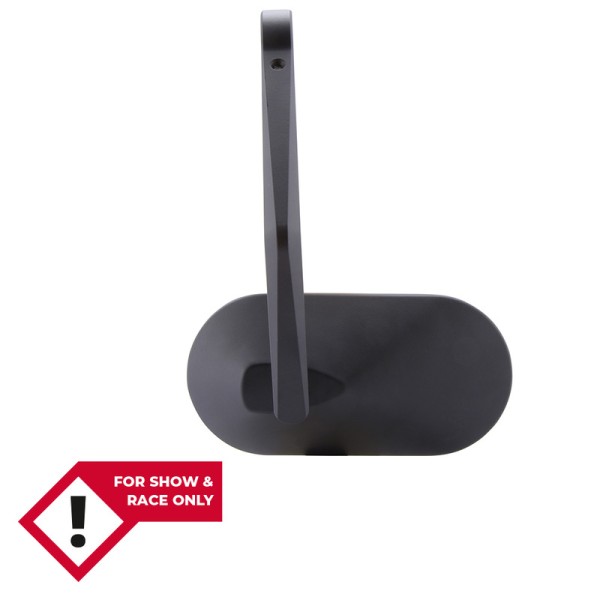 HIGHSIDER smart handlebar end mirror Agila black (1pc)
