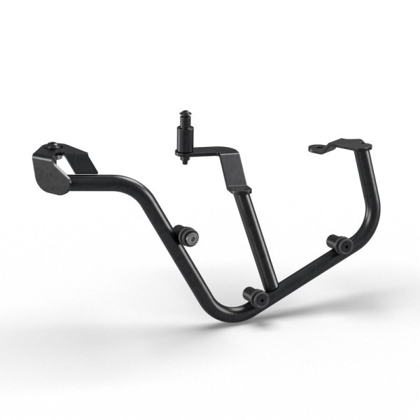 Carrier for soft side bags for the left side for Yamaha XSR 700
