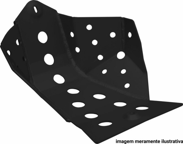 Cross-Pro Enduro underride guard - aluminum 4 mm TM EN250FI