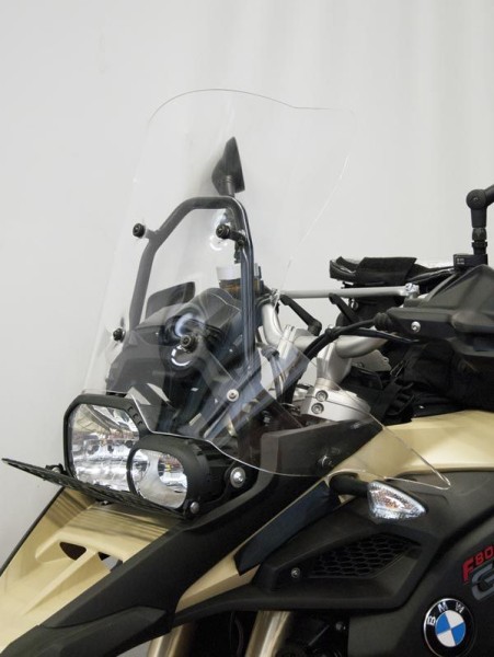 Windshield original type for BMW F 800 GS Adventure (13-18), light smoke