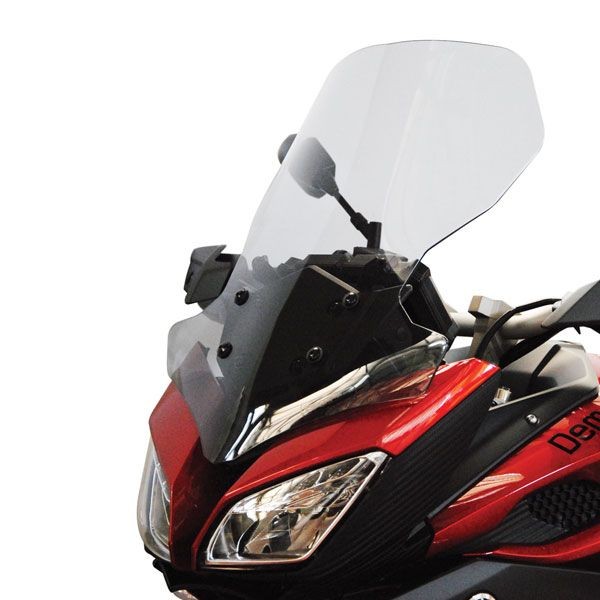 High touring windshield smoke clear for Yamaha Tracer 900 (15-17)
