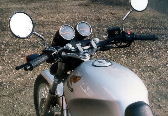 LSL Superbike-Kit mit Teilegutachten für Honda XBR500, Typ PC15, GB500, Typ PC16, alle, silber, (Ty