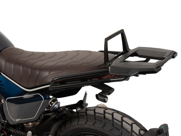 Alurack top case carrier black for Ducati Scrambler 800 Nightshift /Full Throttle (23-)