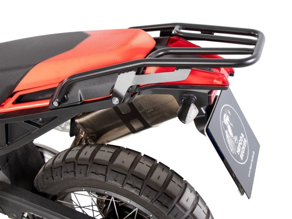 Tubular luggage rack black for Aprilia Tuareg 660 Rally (25-) Hepco & Becker