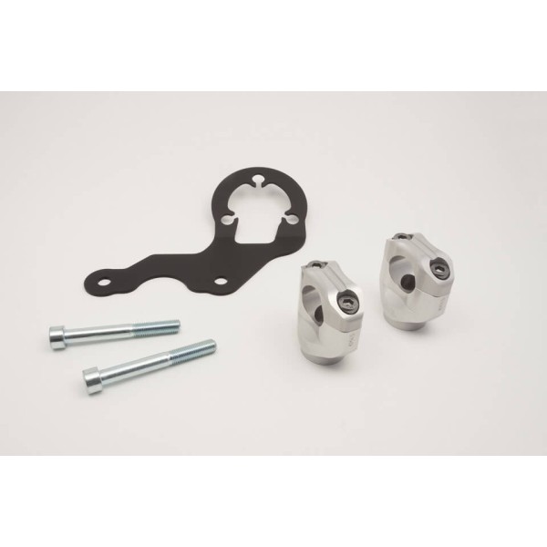 LSL Klemmbock-Kit 28,6 mm, für Ducati Scrambler, 2015, silber