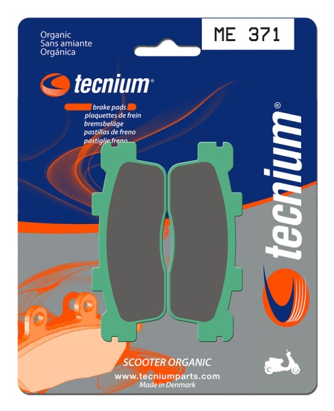 Tecnium Scooter Organic Brake Pads - ME371