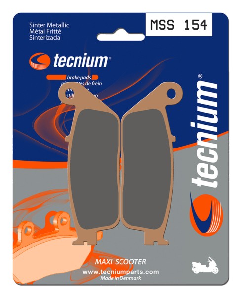 Tecnium Maxi Scooter sintered metal brake pads - MSS154