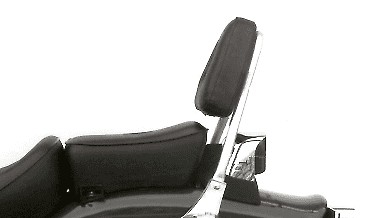 Sissybar without luggage rack chrome for Honda CA 125 Rebel (95-01) /CMX 250 Rebel (96-01)