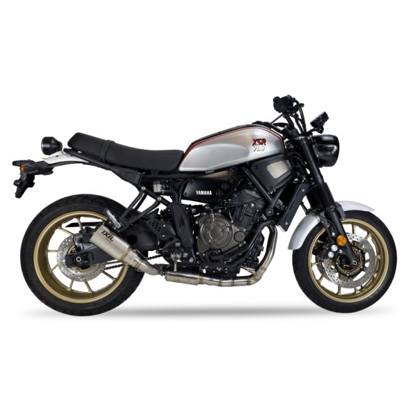 IXIL RB complete system with cat for Yamaha XSR 700, stainless steel, E-approved, Euro3+4