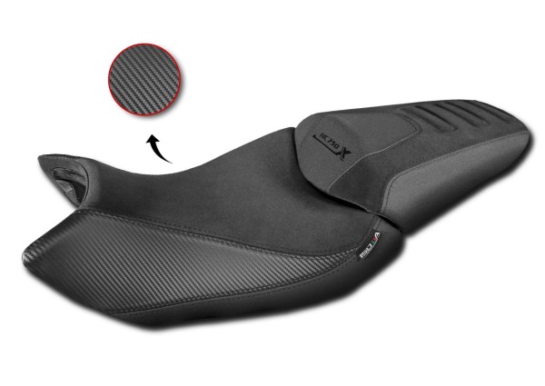 Seat cover for Honda NC 750 X (21-24) black