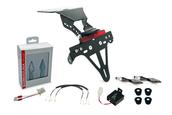 alpha Technik Kennzeichenhalter-Blinker-Kit X-LED (vorne + hinten) für Yamaha YZF-R3 / MT03 Modellja
