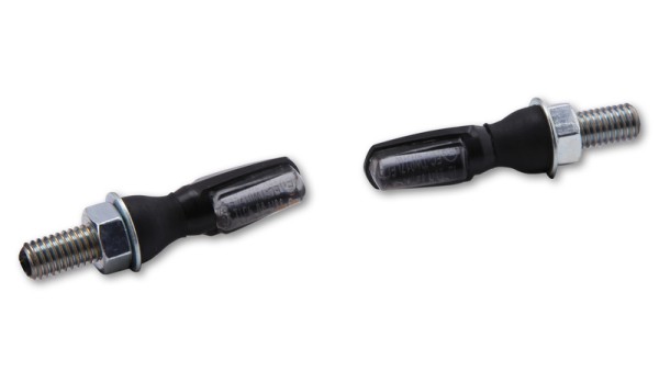 HIGHSIDER smart Spark LED rear light, brake light, blinker black/toned 3in1, E-approved (pair)