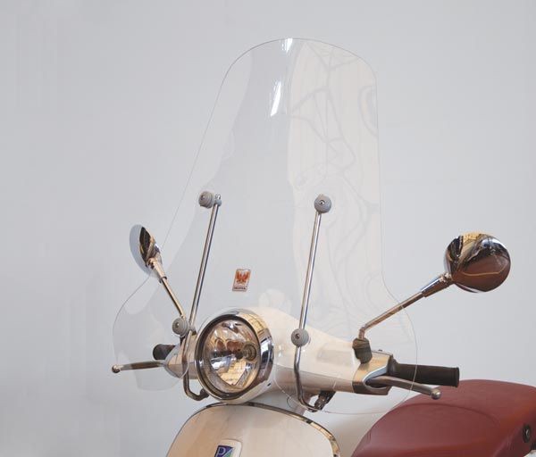 Windshield original type clear for Vespa Primavera (13-24)