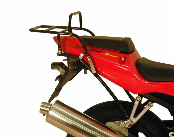 Tubular luggage rack top case carrier black for Honda CBR 600 F Sport (01-02) Hepco & Becker
