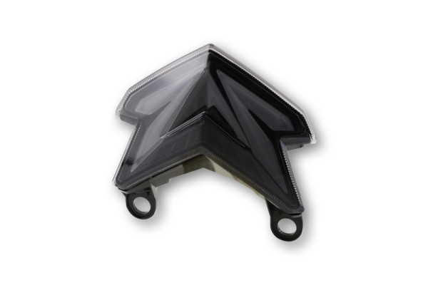 HIGHSIDER smart LED rear light black Kawasaki style, E-approved (1pc)