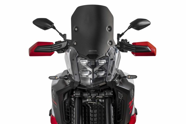 Factory EVO Windshield, Matte Black, for Yamaha Ténéré 700 World Raid (26-)