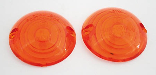 HIGHSIDER smart blinker lenses orange for ox-eye indicators, yellow (pair)