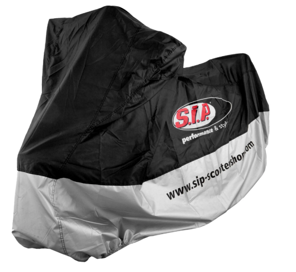 Folding garage outdoor "Scooter", size M-L, black/silver