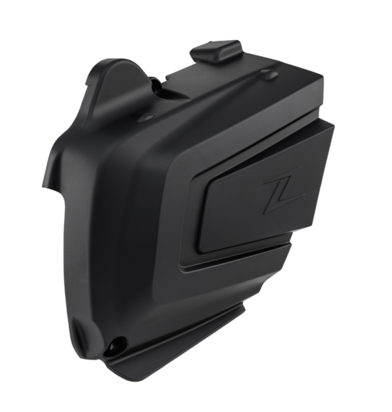 Air intake vario cover ZELIONI for Vespa GTS/GTS Super/GTV HPE 300cc, black matt
