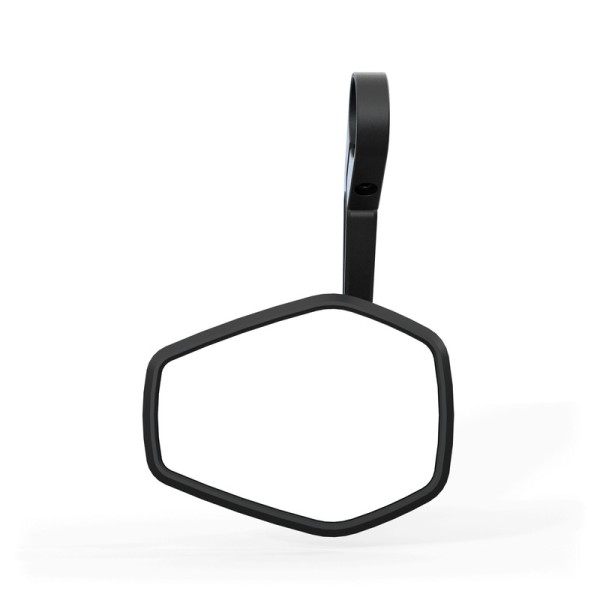 HIGHSIDER pro bar end mirror Esagano-RS black/silver long (1pc.)