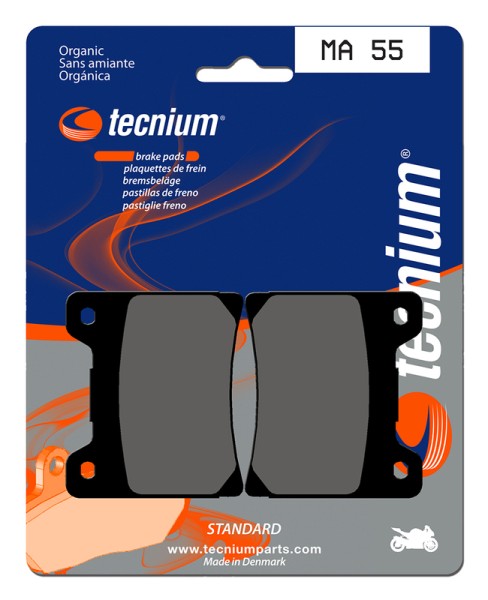 Tecnium Street Organic Brake Pads - MA55