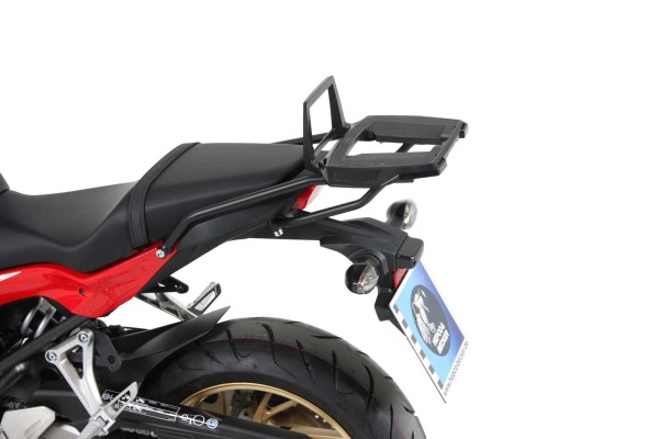 Alurack top case carrier black for Honda CBR 650 F (14-18) Hepco & Becker