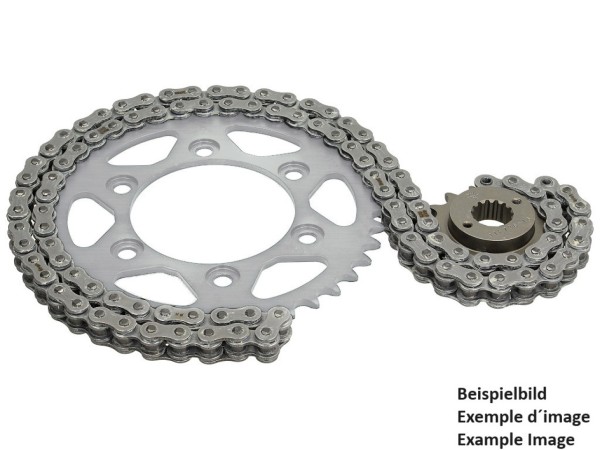 Tsubaki Alpha-2 XRS chain set, pitch: 530/108, gear ratio: 16/42