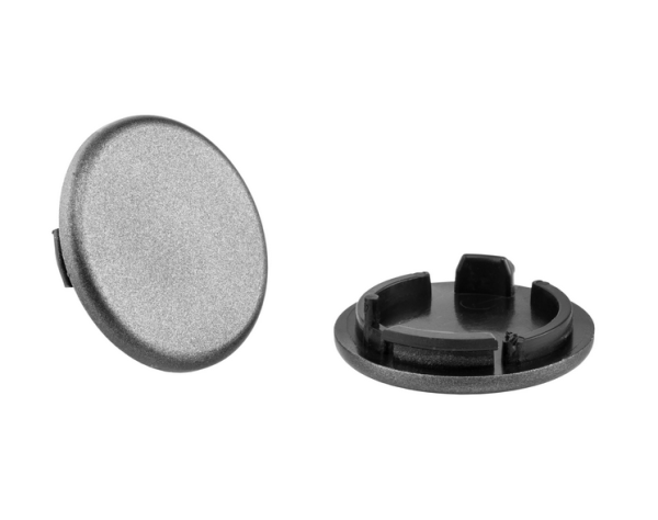Mirror hole cover left & right for GTS/GTS Super 125 /300cc (2023-), gray matt 707/C
