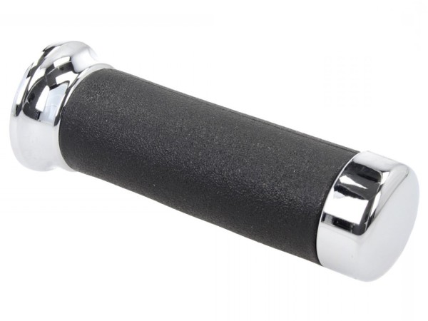 Right-side rubber grip, black, for Vespa LXV 50-125
