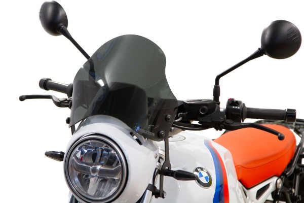 Low windshield for BMW R nineT Urban G/S (21-23), dark tinted