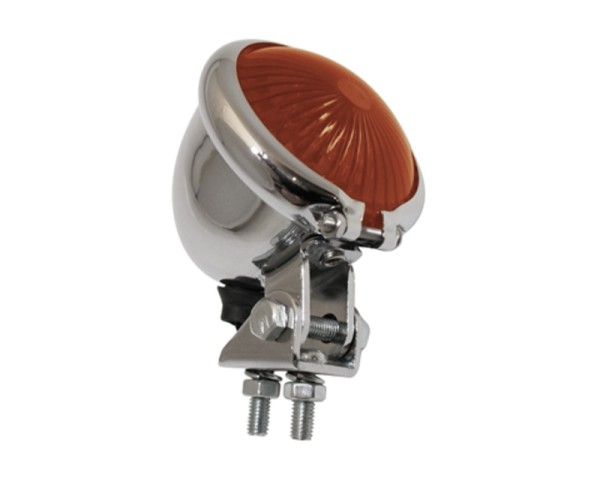 HIGHSIDER smart BATES STYLE LED rear light, chrome-plated housing, red lens