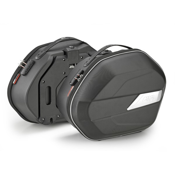 Weightless 25L side bag set MONOKEY semi-rigid Givi